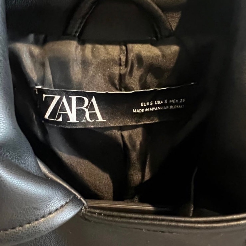 FAUX LEATHER ZARA JACKET - Picture 3 of 3